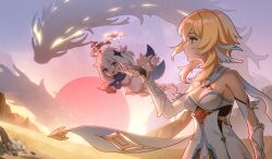 lumine (genshin impact) from genshin impact