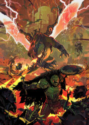 cacodemon from doom: the dark ages