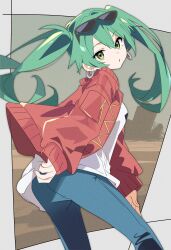 hatsune miku from vocaloid by hutaba haru