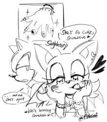 rouge the bat from sonic (series) by fishsoof