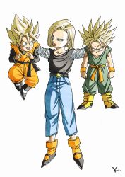 android 18 from dragon ball by kakeru (dbskakeru)