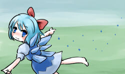 cirno from touhou by hanemikakko
