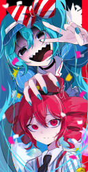 hatsune miku from mesmerizer (vocaloid)