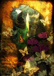 count of monte cristo from gankutsuou by gustav klimt