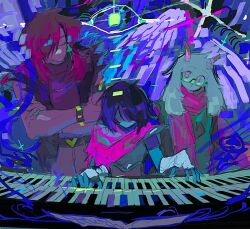 kris (dark world) (deltarune) from deltarune by yaksa del