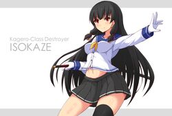 isokaze (kantai collection) from kantai collection