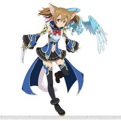 pina (sao) from sword art online