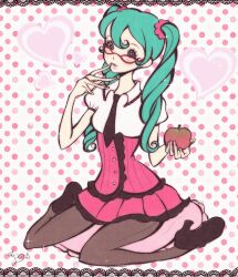 hatsune miku from vocaloid