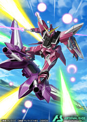 justice gundam from gundam by amasaki yusuke