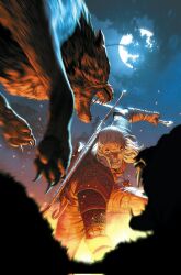 geralt of rivia from the witcher (series) by mattia de iulis