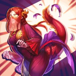 hua zhuotian (shinku castle) from original by shinku castle