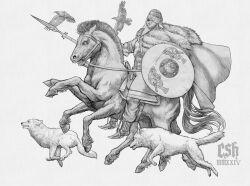 norse mythology fan art