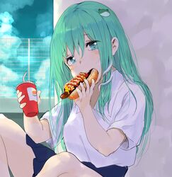 kochiya sanae from burger king by honi