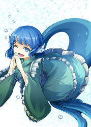 wakasagihime from touhou by azumi (madogiwa bocchi seki)