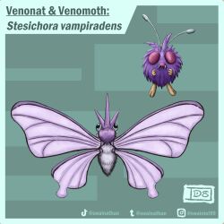 venomoth from pokemon