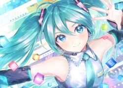hatsune miku from vocaloid