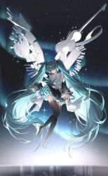 hatsune miku from vocaloid