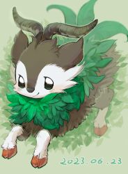 skiddo from pokemon by nekogusa