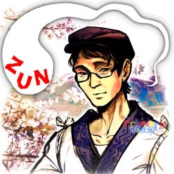 zun from touhou