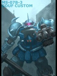 gouf custom from gundam