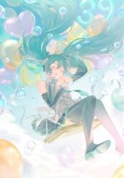 hatsune miku from vocaloid