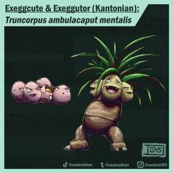 exeggcute from pokemon