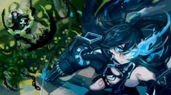 black rock shooter (character) from black rock shooter