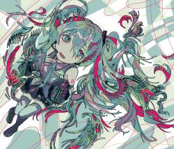 hatsune miku from vocaloid