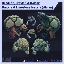 alolan geodude from pokemon