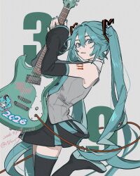 hatsune miku from vocaloid by non7