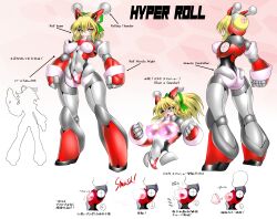 roll (mega man) from marvel vs. capcom by sakura ryuuken