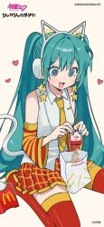 hatsune miku from mcdonald's