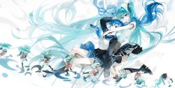 hatsune miku from vocaloid