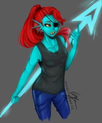 undyne from undertale by nexusmonstrum
