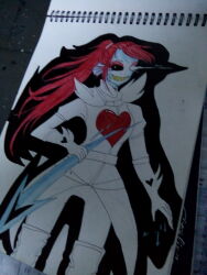 undyne from undertale by nexusmonstrum