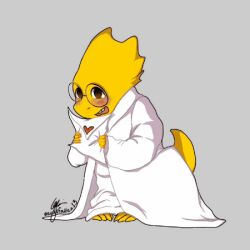 alphys from undertale by nexusmonstrum