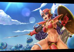 slime (dragon quest) from dragon quest by abazu-red
