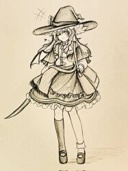 kirisame marisa from touhou