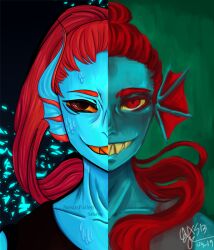 undyne from undertale by nexusmonstrum