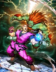 blanka from capcom by genzoman