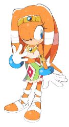 tikal the echidna from sonic (series) by inkerton-kun