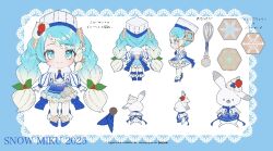 hatsune miku from vocaloid