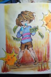 frisk (undertale) from undertale by nexusmonstrum