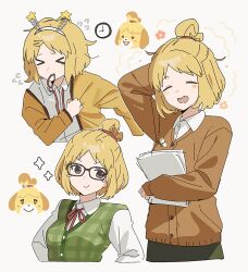 isabelle (animal crossing) from animal crossing