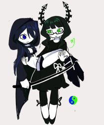 black rock shooter (character) from black rock shooter