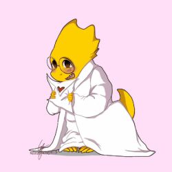 alphys from undertale by nexusmonstrum