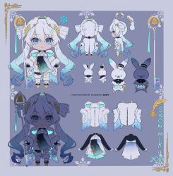 hatsune miku from vocaloid