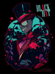black hat (villainous) from villainous by emase (foxmoon)