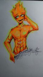 grillby from undertale by nexusmonstrum
