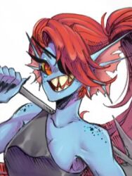 undyne from undertale by nexusmonstrum